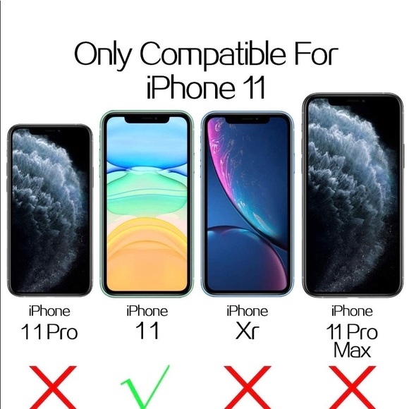 Mkeke Compatible with iPhone 11 Case - Picture 2 of 6